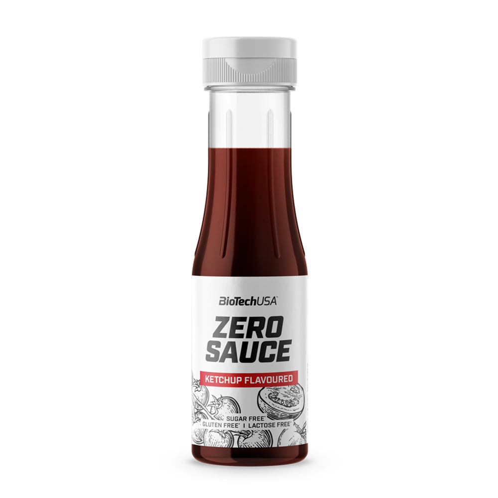 Zero Sauce Sauce sans sucre ni graisse Biotech USA Ketchup