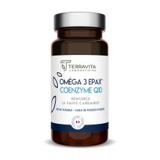 Omega 3 Epax Coenzime Q10 - Terravita | Toutelanutrition