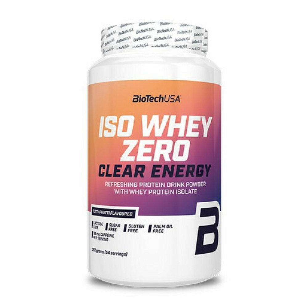 Iso Whey Zero Clear -energy- Isolate - Biotech USA | Toutelanutrition