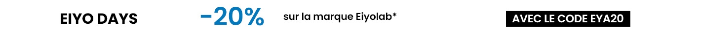 Eiyo Days : -20% de remise sur les compléments Eiyolab