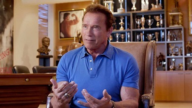 Arnold Schwarzenegger dans the Game Changers