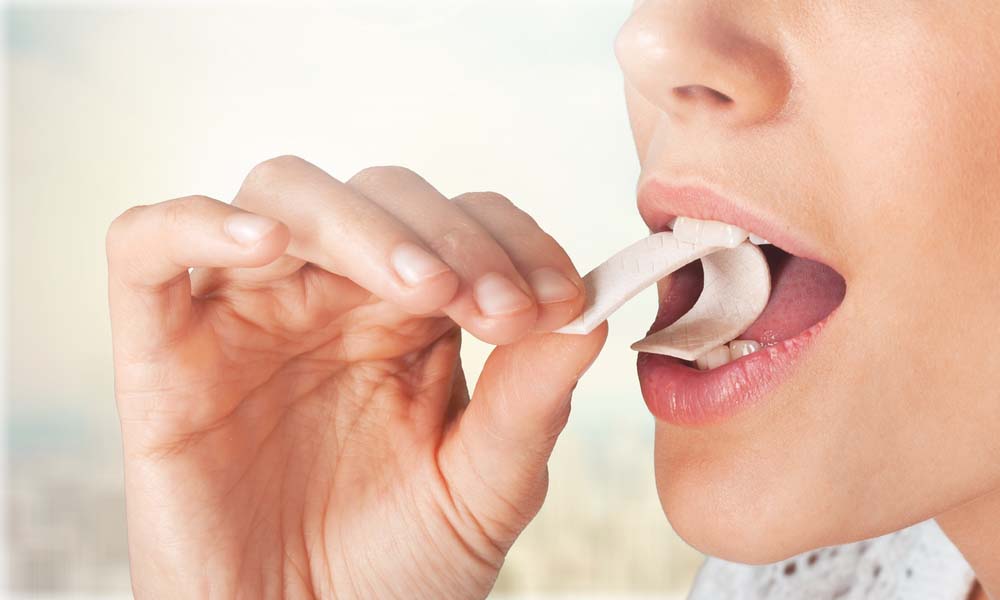 le chewing gum et les performances