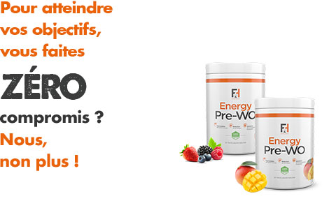 Energy Pre-Wo Fit & Healthy - Booster d'entrainement