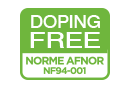 Conforme Norme Afnor anti-dopage